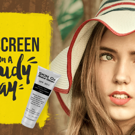 Sunscreen On A Cloudy Day - Skin O2