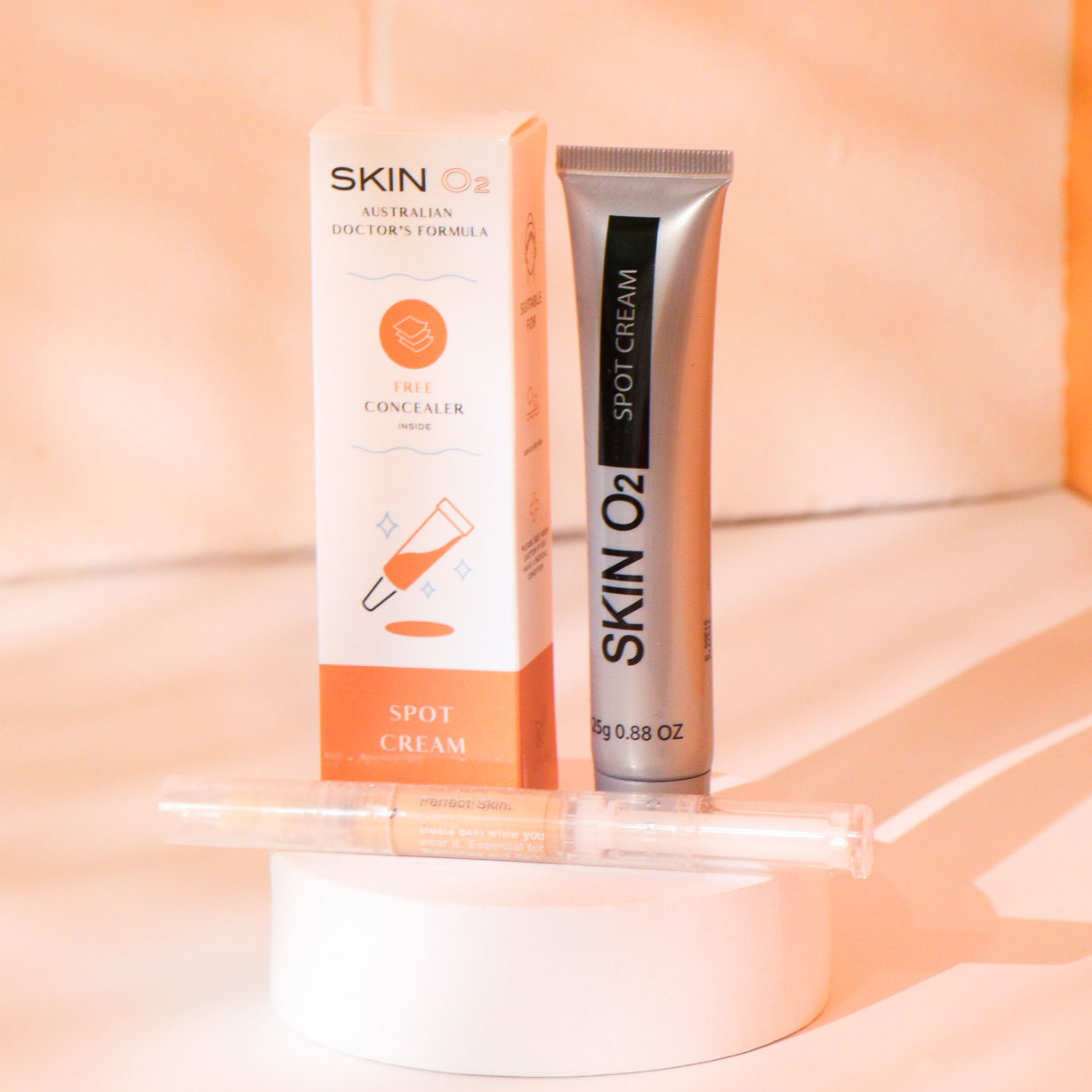 Anti-Acne Spot Cream + Free Concealer (Zit Kit)