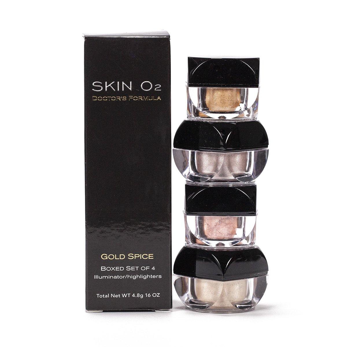 Highlighters- Gold Spice Boxed Set of 4 - Skin O2