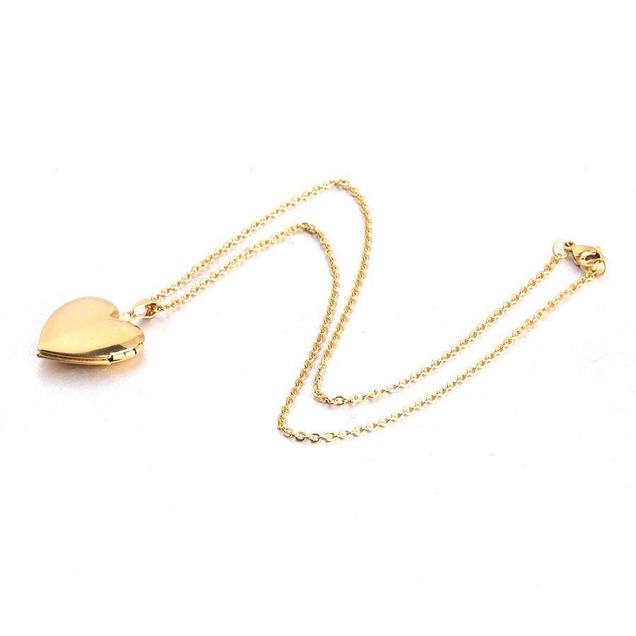 Gold Heart Locket - Skin O2