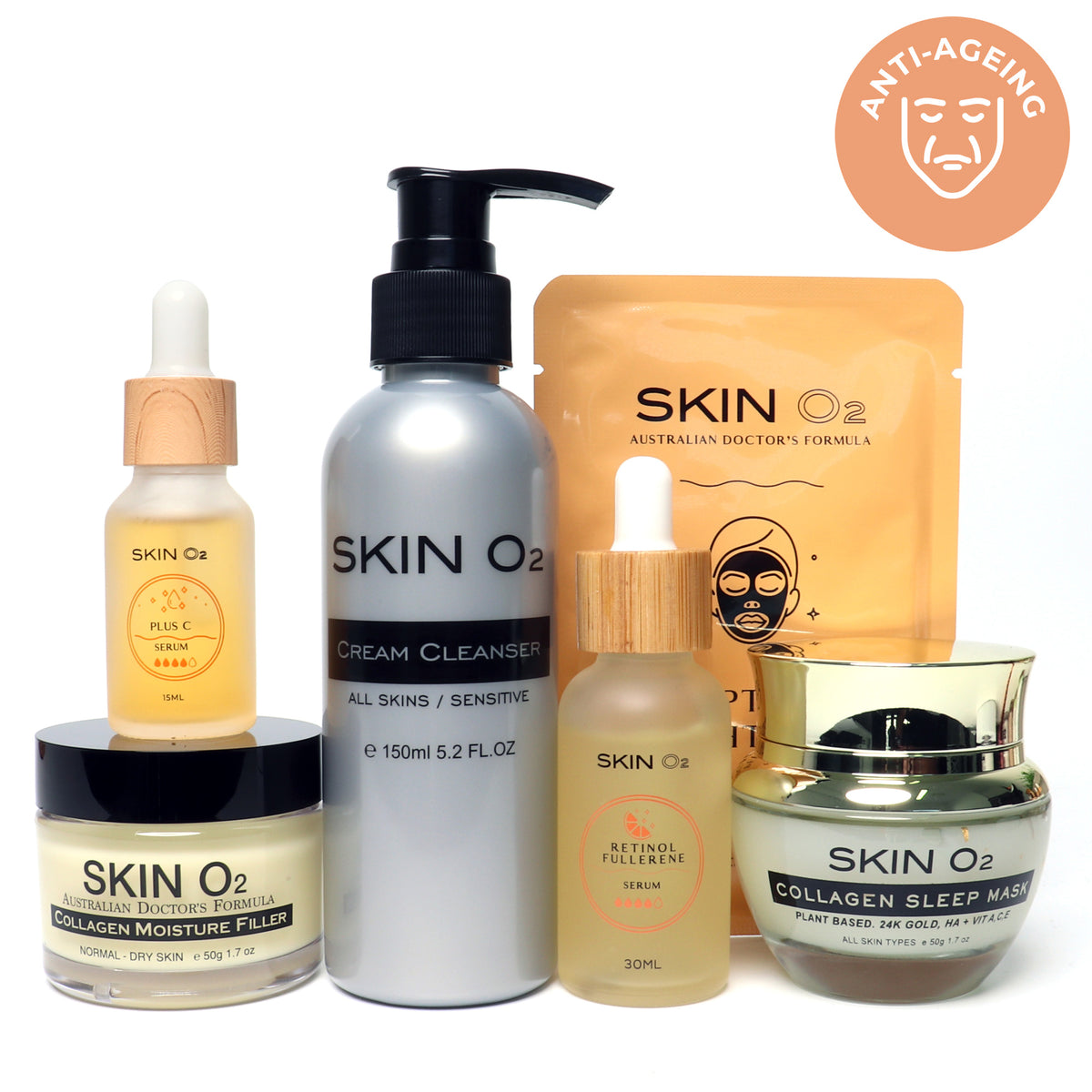 Anti-Ageing Pro Skincare Bundle — Skin O2
