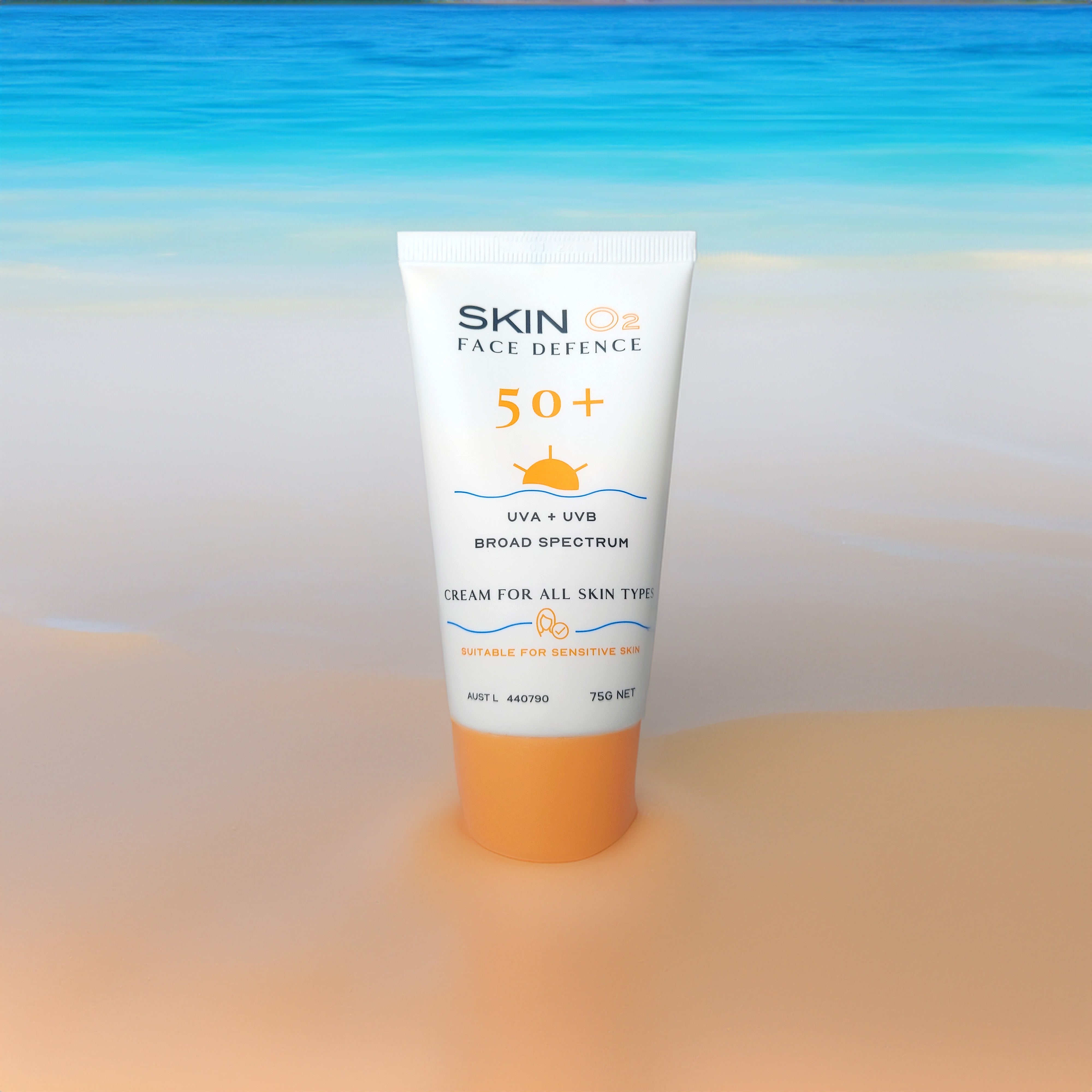 Face Defence 50+ Invisible Sunscreen