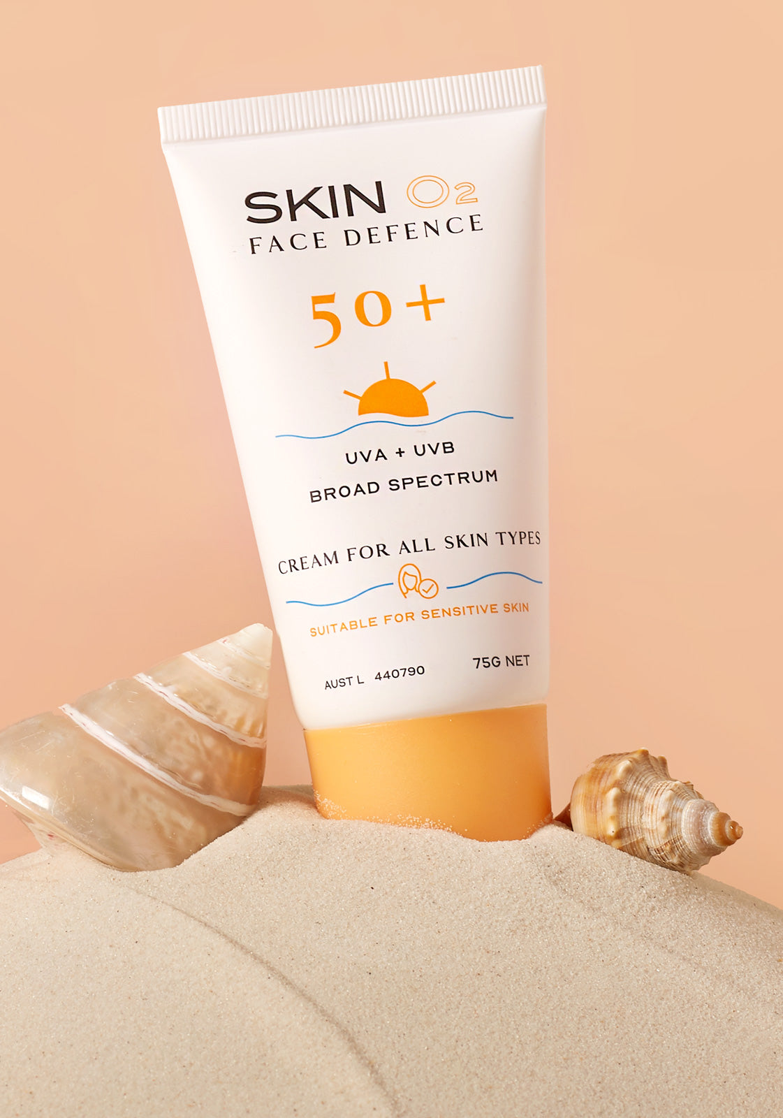 Face Defence 50+ Invisible Sunscreen