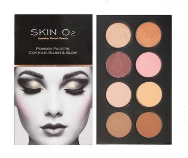 Contour Blush & Glow Powder Palette - Skin O2